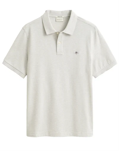 Gant - Reg Shield Polo - Glacier Melange